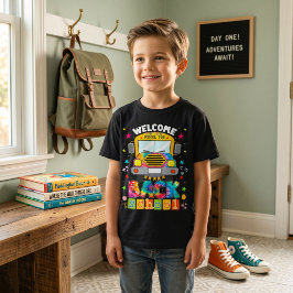 Willkommen zurück zum Schulbus der Outfit School T-Shirt