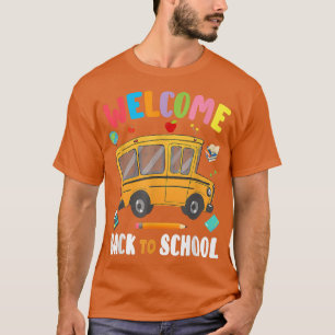 Willkommen zurück zum Schulbusfahrer Lehrer T-Shirt