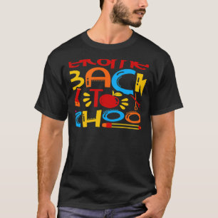 Willkommen zurück zum Schullehrer am ersten Schult T-Shirt