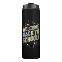 Willkommen zurück zum Schullehrer am ersten Schult