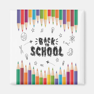 Willkommen zurück zum Shirt der Schule, dem ersten Magnet