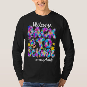 Willkommen zurück zur Gefärbte Krawatte der Schulb T-Shirt