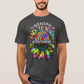 Willkommen zurück zur Gefärbte Krawatte Sunfloe de T-Shirt