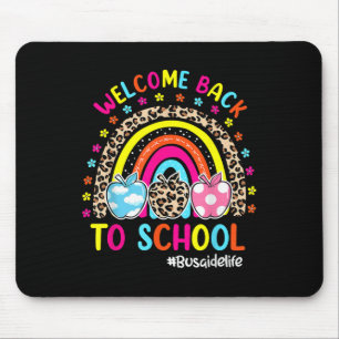 Willkommen zurück zur Regenbogen-Apfelbus-Hilfe im Mousepad