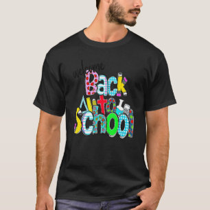 Willkommen zurück zur Schule 2022 für Lehrerjungen T-Shirt