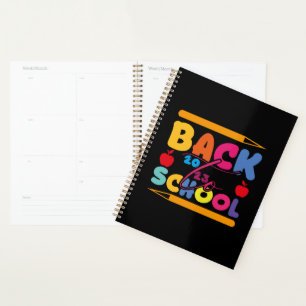 Willkommen zurück zur Schule 2023 Planer