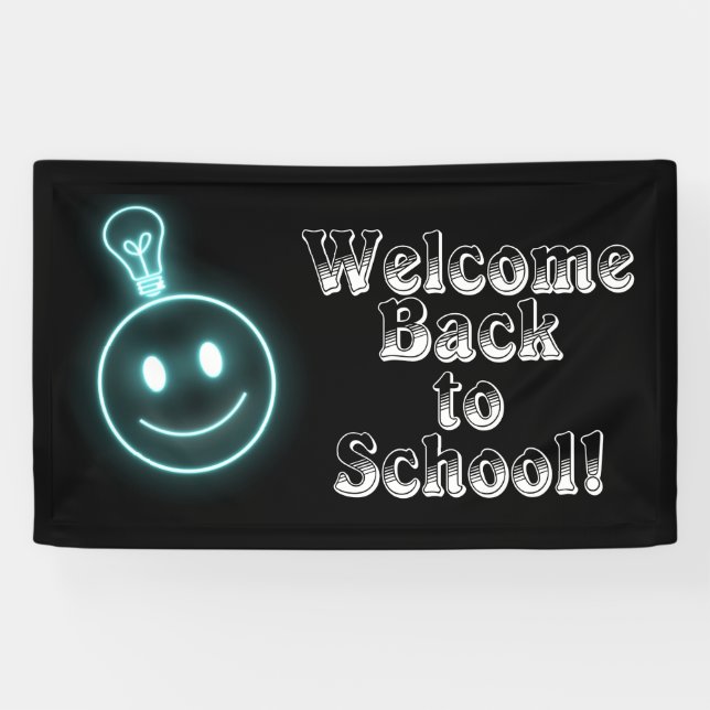 Willkommen zurück zur Schule Banner (Horizontal)