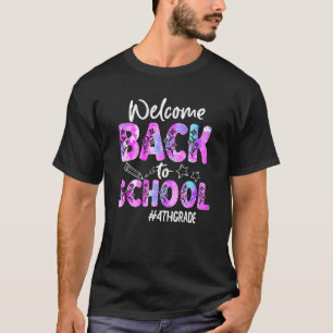 Willkommen zurück zur Schule der vierten Klasse zu T-Shirt
