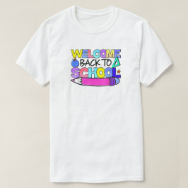 Willkommen zurück zur Schule Großen Lehrer 2024 T-Shirt