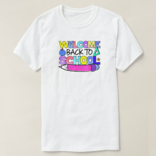 Willkommen zurück zur Schule Großen Lehrer 2024 T-Shirt