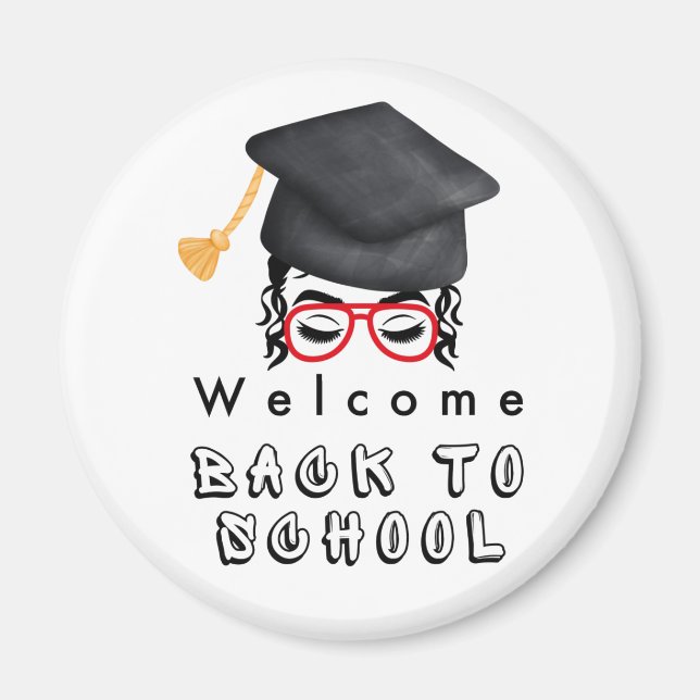 Willkommen zurück zur Schule Magnet (Vorne)