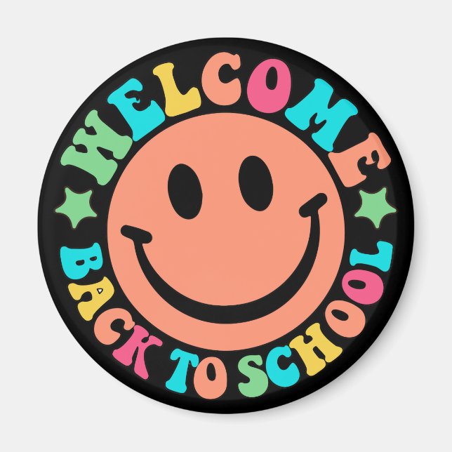 Willkommen zurück zur Schule Magnet (Vorne)