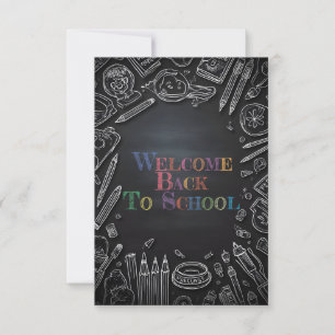 Willkommen zurück zur Schule - Neues Schuljahr
