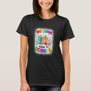 Willkommen zurück zur Schule Niedlich Lehrer Stude T-Shirt