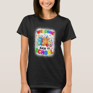 Willkommen zurück zur Schule Niedlich Lehrer Stude T-Shirt