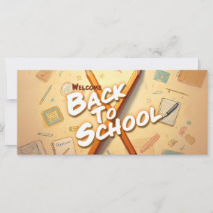 Willkommen zurück zur Schule - Stilkunstdesign
