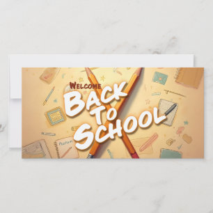 Willkommen zurück zur Schule - Stilkunstdesign