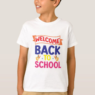 Willkommen zurück zur Schule T-Shirt