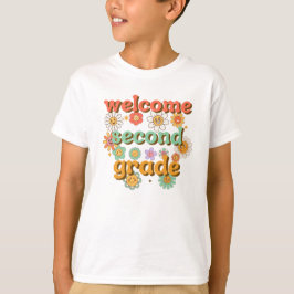 WILLKOMMEN ZWEITE KLASSE ZUM ERSTEN SCHULTAG T-Shirt