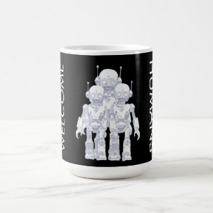 WILLKOMMENE MENSCHEN KAFFEETASSE
