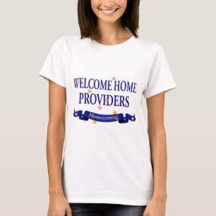 Willkommene Zuhause-Anbieter T-Shirt