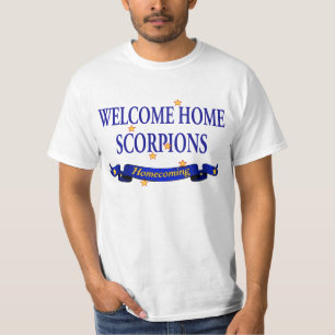 Willkommene Zuhause-Skorpione T-Shirt