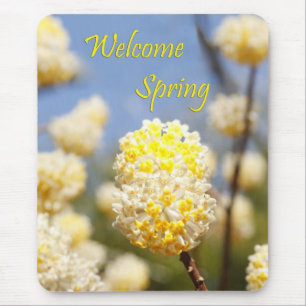 Willkommener Frühling Mousepad