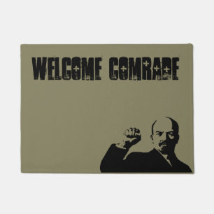 Willkommener Kamerad Lenin Doormat Fußmatte