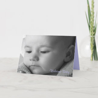 Willkommenes Baby Ankündigung