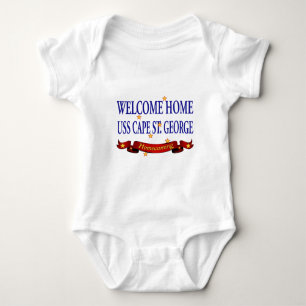Willkommenes Kap St George des Zuhause-USS Baby Strampler