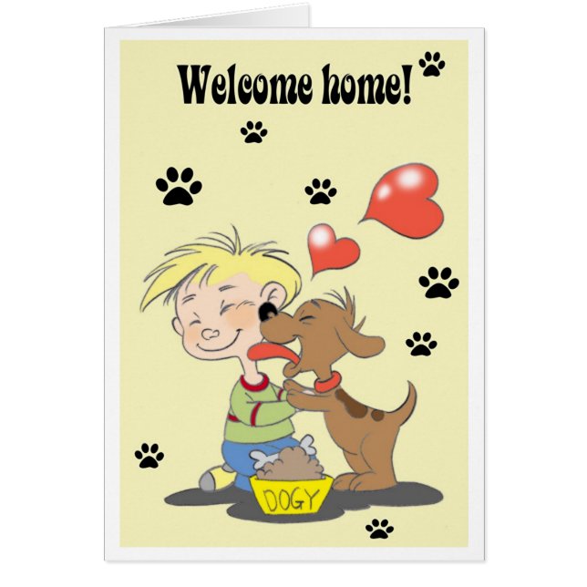 Willkommenes Zuhause! (Vorne)