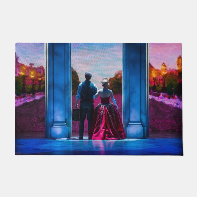 Willkommenes Zuhause Fußmatte (Vorderseite)