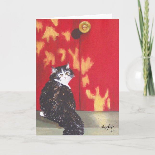 Willkommenes Zuhause Karte (Vorderseite)