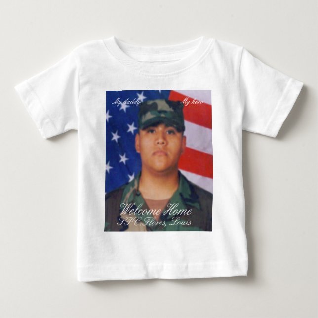 Willkommenes Zuhause-Shirt Baby T-shirt (Vorderseite)