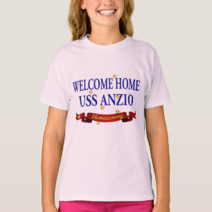 Willkommenes Zuhause USS Anzio T-Shirt