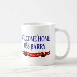 Willkommenes Zuhause USS Barry Tasse