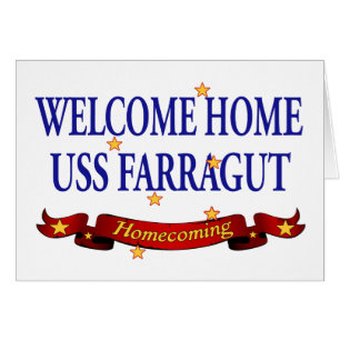 Willkommenes Zuhause USS Farragut