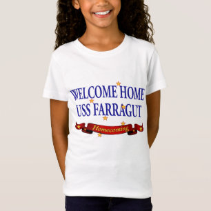Willkommenes Zuhause USS Farragut T-Shirt