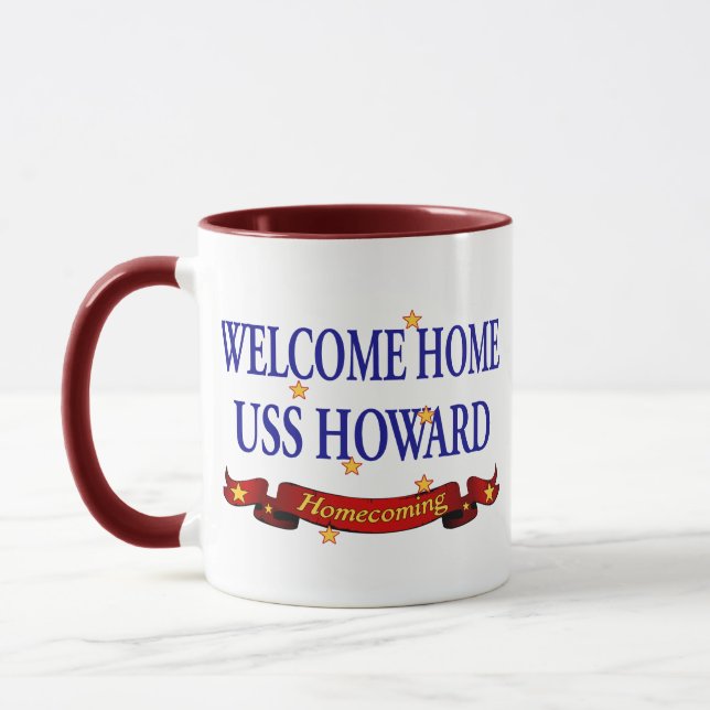 Willkommenes Zuhause USS Howard Tasse (Links)