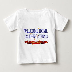 Willkommenes Zuhause USS John C. Stennis Baby T-shirt