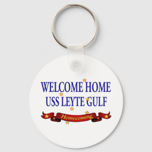 Willkommenes Zuhause USS Leyte Gulf Schlüsselanhänger