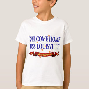 Willkommenes Zuhause USS Louisville T-Shirt