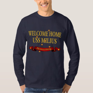 Willkommenes Zuhause USS Milius T-Shirt
