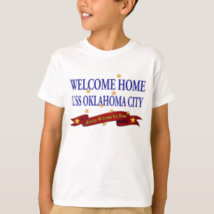 Willkommenes Zuhause USS Oklahoma City T-Shirt