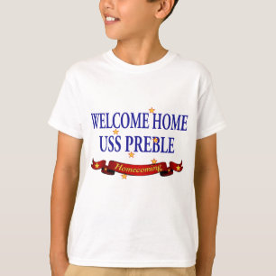 Willkommenes Zuhause USS Preble T-Shirt
