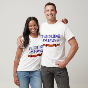 Willkommenes Zuhause USS Ramage T-Shirt