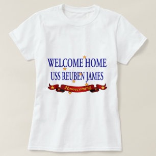 Willkommenes Zuhause USS Reuben James T-Shirt