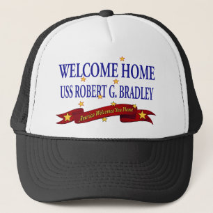 Willkommenes Zuhause USS Robert G. Bradley Truckerkappe