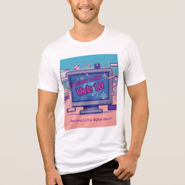 Willkommens-T-Shirt Tri-Blend Shirt (Vorderseite)