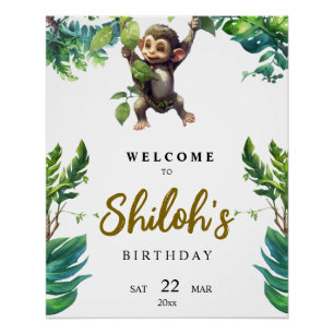 Willkommensbeitrag zum ersten Geburtstag von Wild Poster